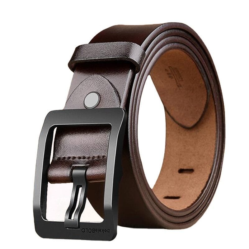 Full Grain Cowhide Leather Man Real Leather Belt Article: BT-ML002