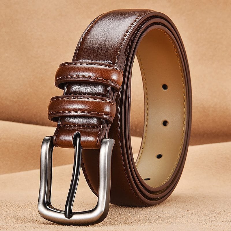 Full Grain Cowhide Leather Man Real Leather Belt Article: BT-ML004