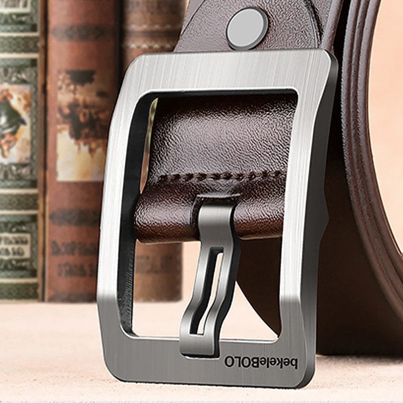 Full Grain Cowhide Leather Man Real Leather Belt Article: BT-ML002