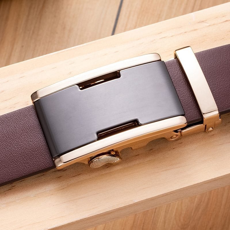 Full Grain Cowhide Leather Man Real Leather Belt Article: BT-ML003