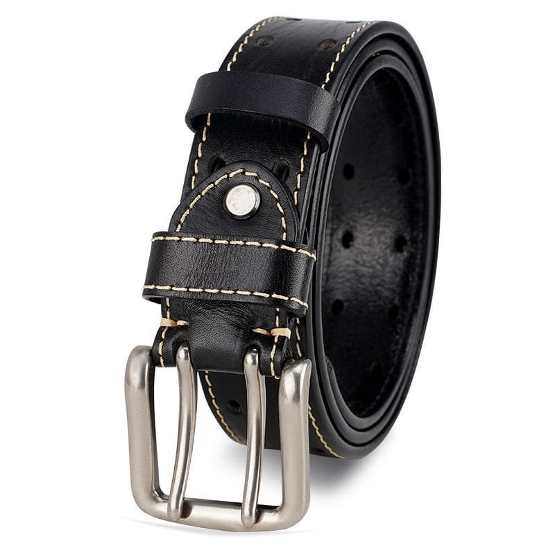 Full Grain Cowhide Leather Man Real Leather Belt Article: BT-ML007