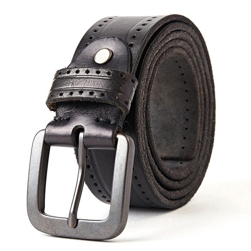 Full Grain Cowhide Leather Man Real Leather Belt Article: BT-ML009
