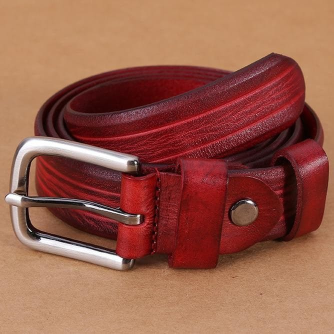 Full Grain Cowhide Leather Man Real Leather Belt Article: BT-ML010