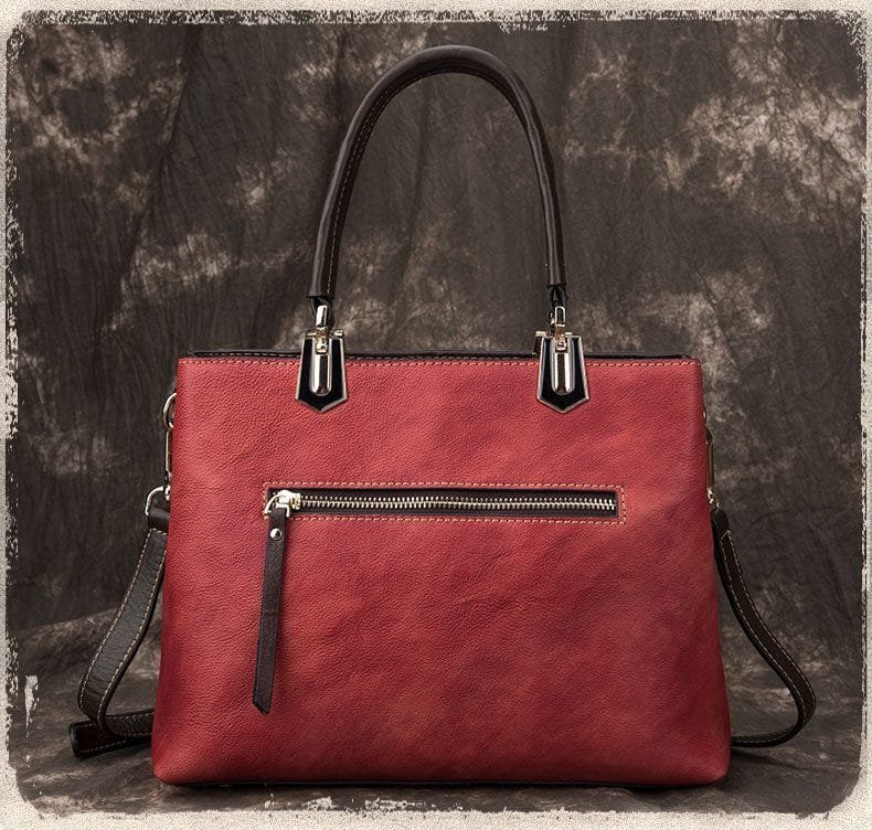 Tote Bag for Women Large Shoulder Handbag Work Full Grain Cowhide Leather Article: HT-FL015