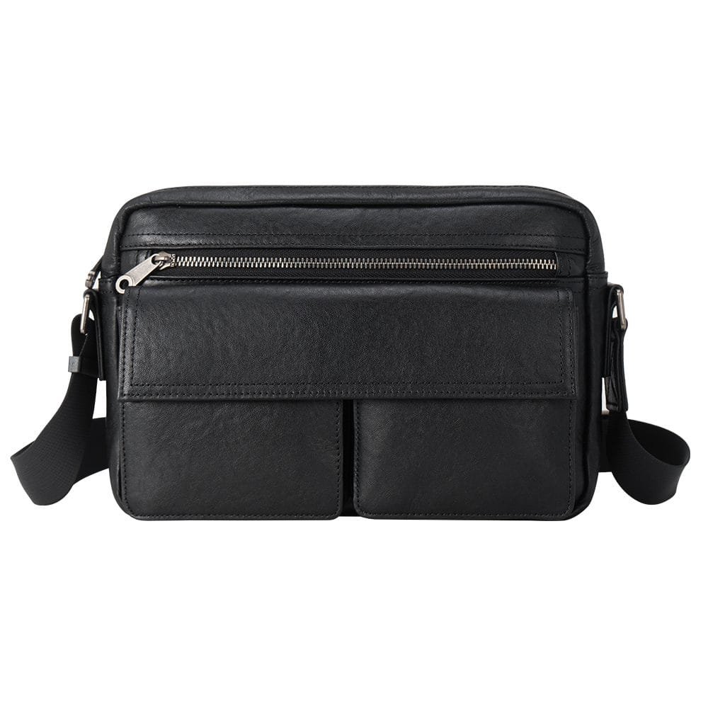 Full Grain Cowhide Leather Handmade Men Messenger Crossbody Satchel Bag Article: SCB-ML005
