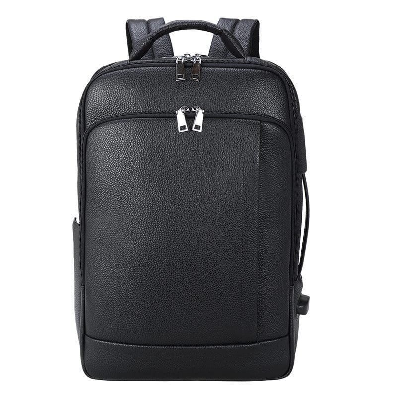 High Quality Mens Full Grain Cowhide Leather Office Laptop College Backpack Article: BPK-FL0011