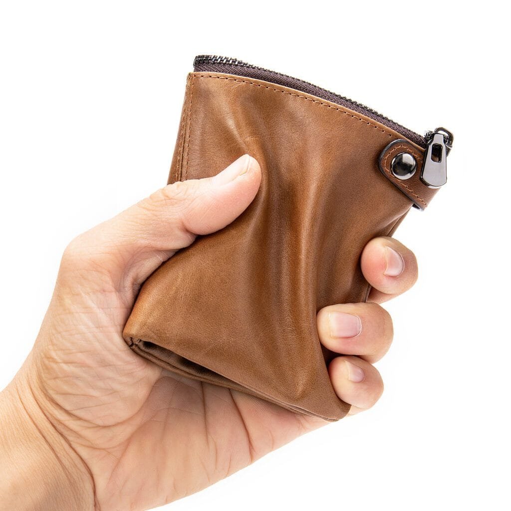 Full Grain Cowhide Leather Man Real Leather Wallet Article: WLT-ML014