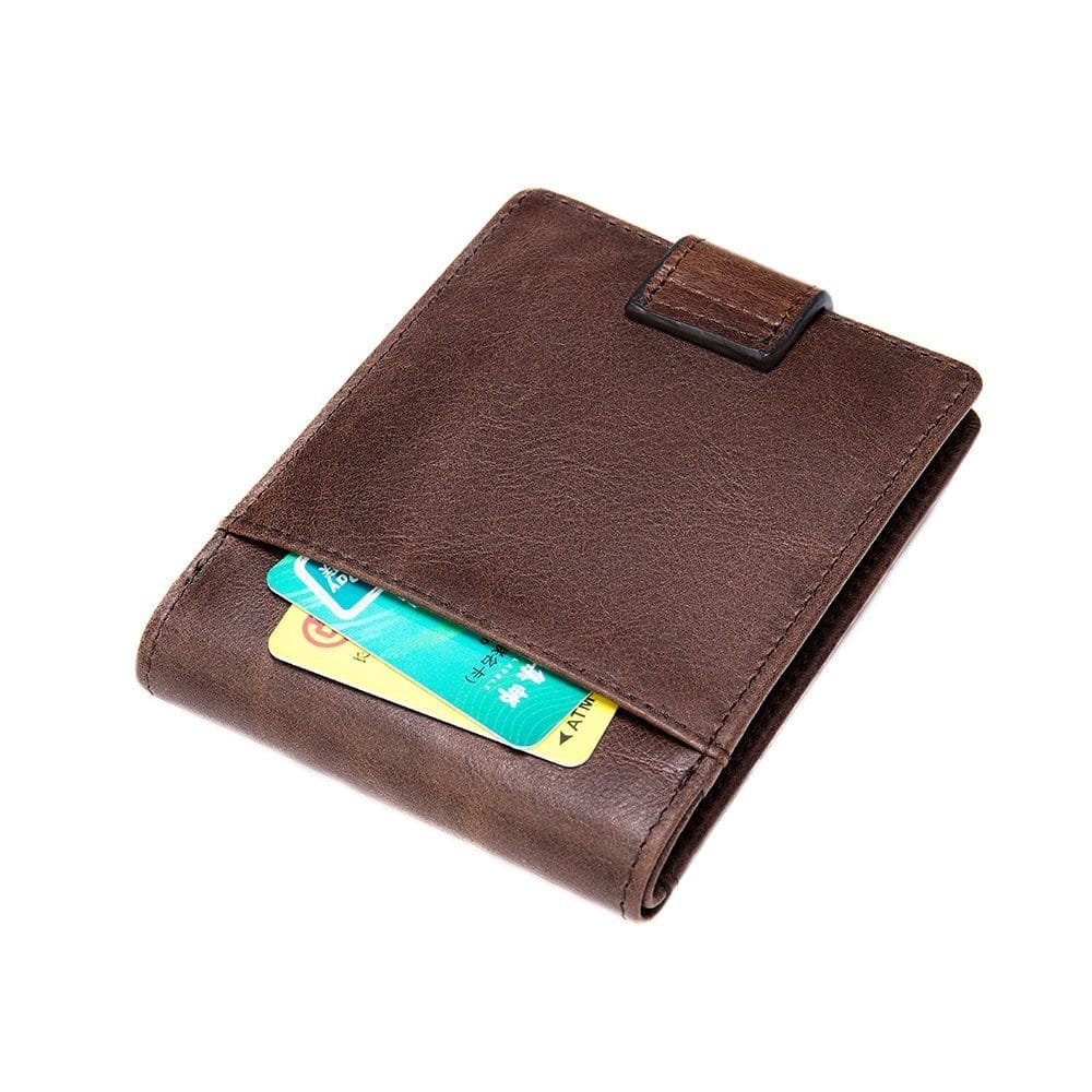 Full Grain Cowhide Leather Man Real Leather Wallet Article: WLT-ML029 - Image 6