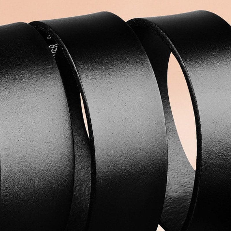 Full Grain Cowhide Leather Man Real Leather Belt Article: BT-ML002 - Image 5