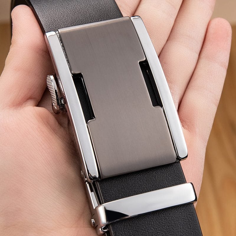 Full Grain Cowhide Leather Man Real Leather Belt Article: BT-ML003 - Image 3