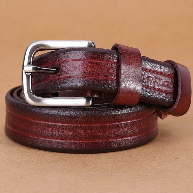Full Grain Cowhide Leather Man Real Leather Belt Article: BT-ML010 - Image 6