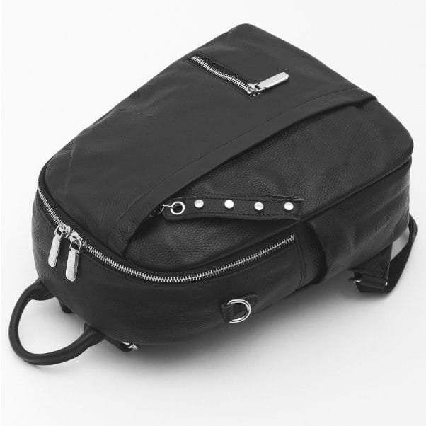 High Quality Women Vintage Full Grain Cowhide Leather Office Laptop College Backpack Article: BPKW-FL007 - Image 4