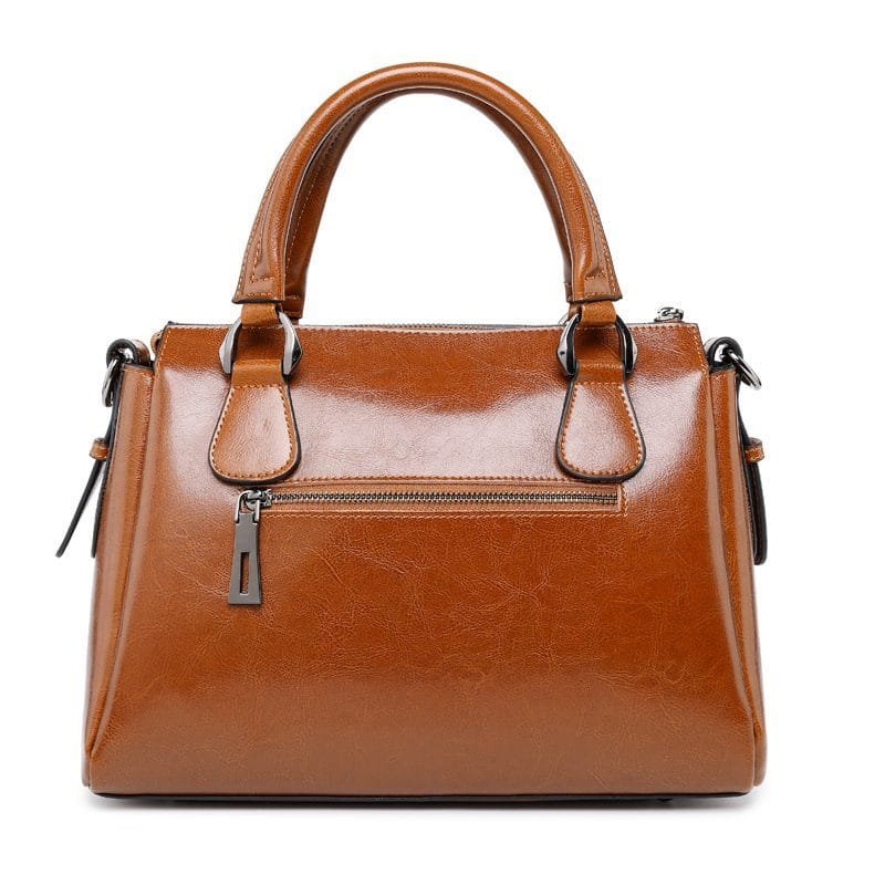 Tote Bag for Women Large Shoulder Handbag Work Full Grain Cowhide Leather Article: HT-FL010 - Image 3