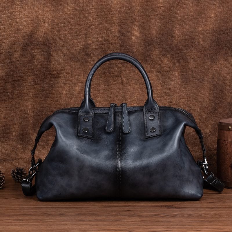 Tote Bag for Women Large Shoulder Handbag Work Full Grain Cowhide Leather Article: HT-FL014 - Image 4