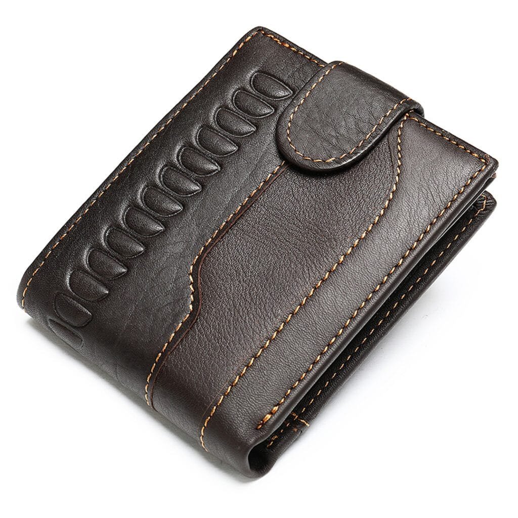 Full Grain Cowhide Leather Man Real Leather Wallet Article: WLT-ML013 - Image 3
