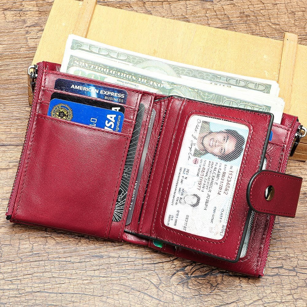 Full Grain Cowhide Leather Man Real Leather Wallet Article: WLT-ML028 - Image 4