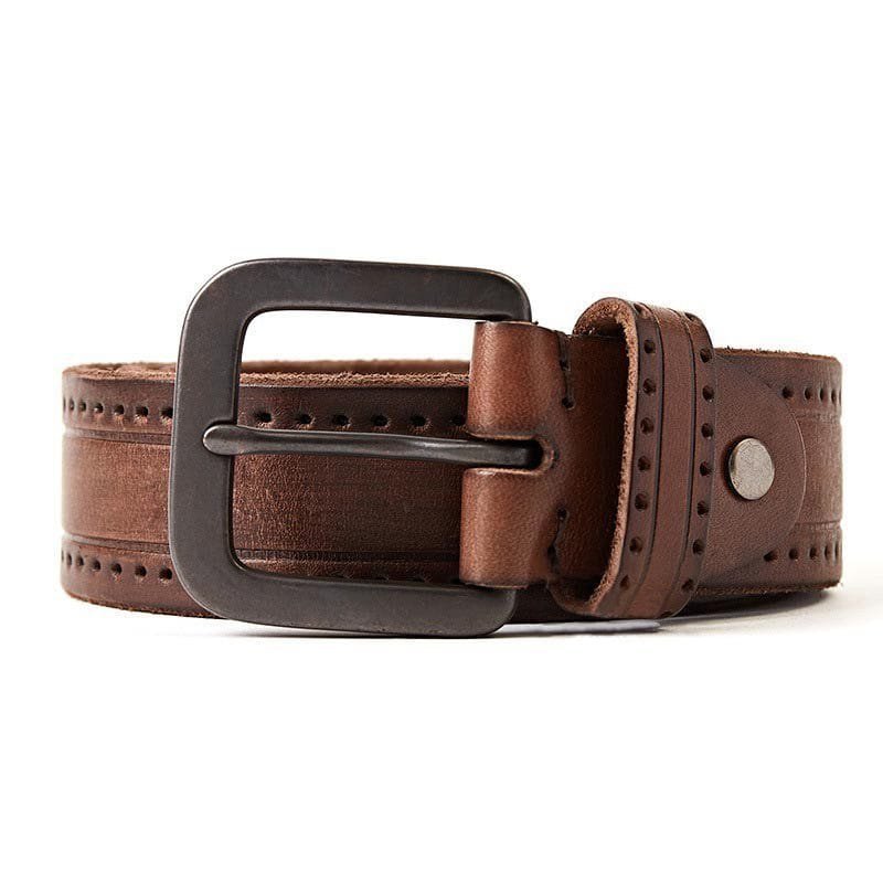 Full Grain Cowhide Leather Man Real Leather Belt Article: BT-ML009 - Image 4