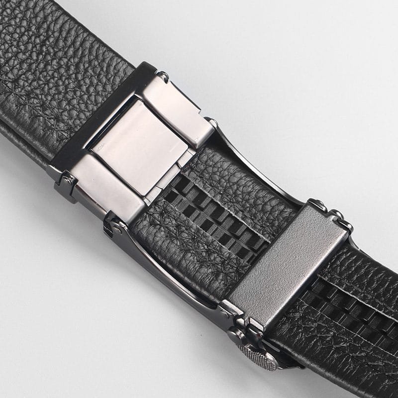 Full Grain Cowhide Leather Man Real Leather Belt Article: BT-ML013 - Image 5