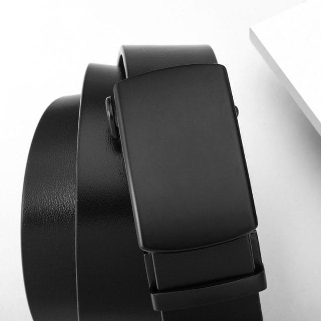 Full Grain Cowhide Leather Man Real Leather Belt Article: BT-ML016 - Image 4