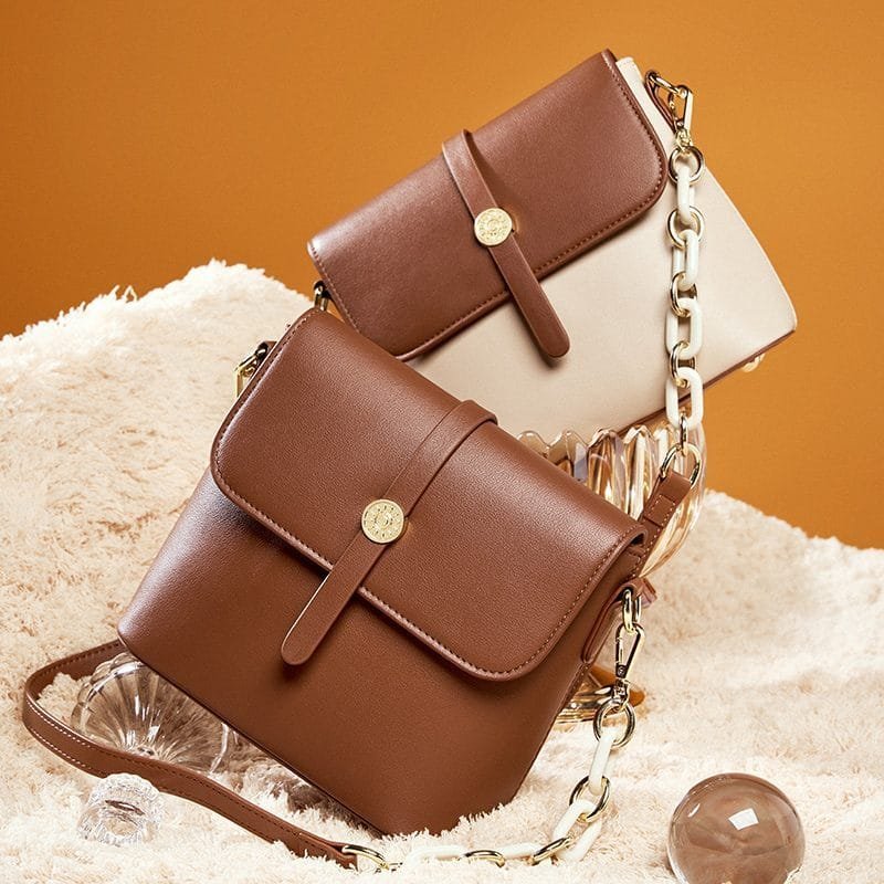 Tote Bag for Women Large Shoulder Handbag Work Full Grain Cowhide Leather Article: HT-FL006 - Image 3