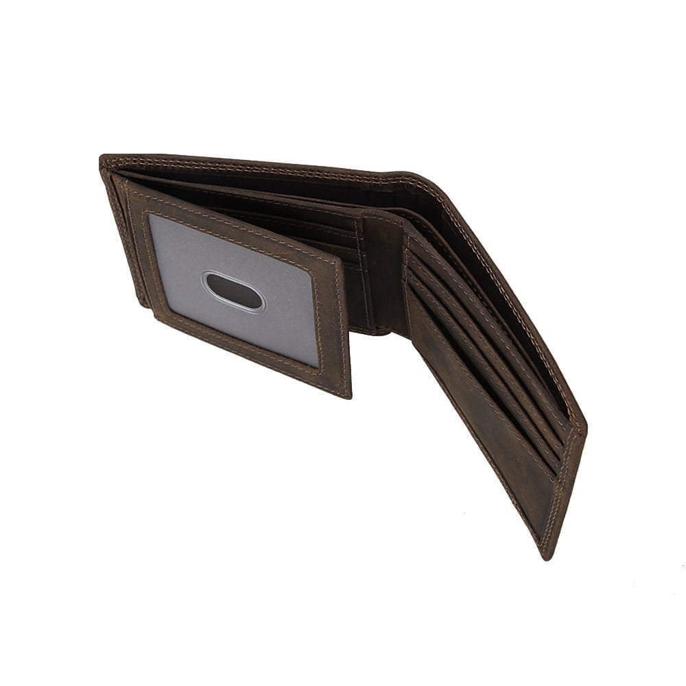 Full Grain Cowhide Leather Man Real Leather Wallet Article: WLT-ML010 - Image 4