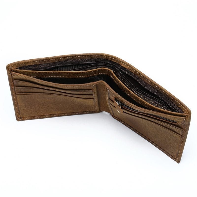 Full Grain Cowhide Leather Man Real Leather Wallet Article: WLT-ML017 - Image 4