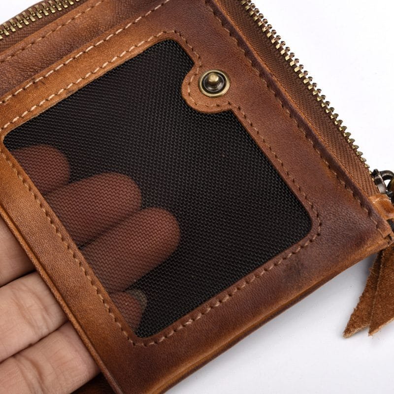 Full Grain Cowhide Leather Man Real Leather Wallet Article: WLT-ML020 - Image 3
