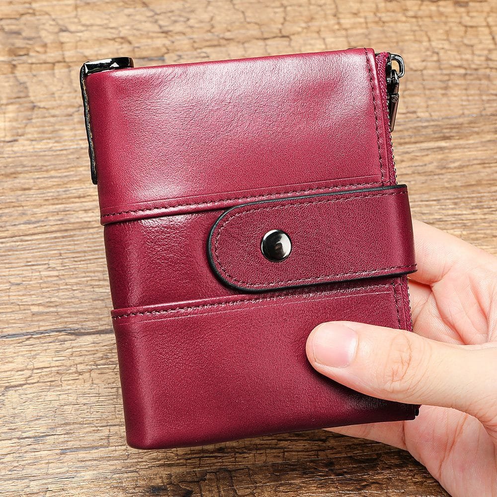 Full Grain Cowhide Leather Man Real Leather Wallet Article: WLT-ML028 - Image 5