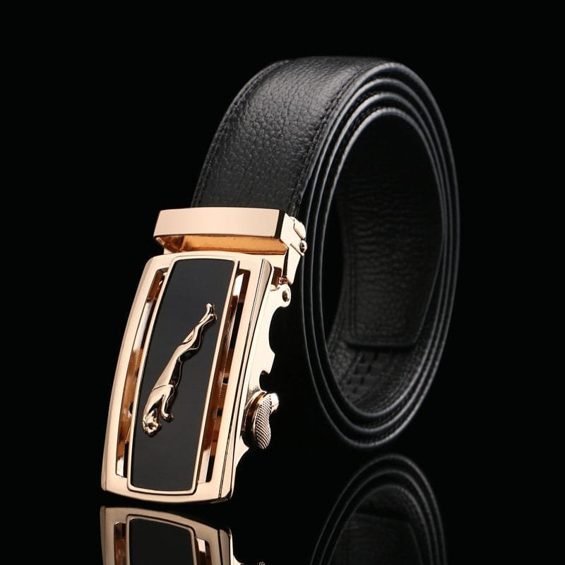 Full Grain Cowhide Leather Man Real Leather Belt Article: BT-ML001 - Image 4