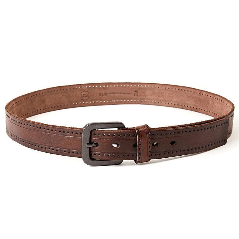 Full Grain Cowhide Leather Man Real Leather Belt Article: BT-ML009 - Image 5