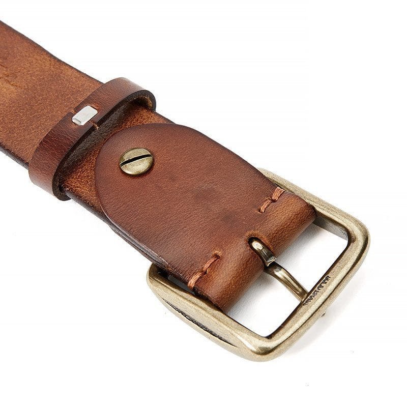 Full Grain Cowhide Leather Man Real Leather Belt Article: BT-ML012 - Image 5
