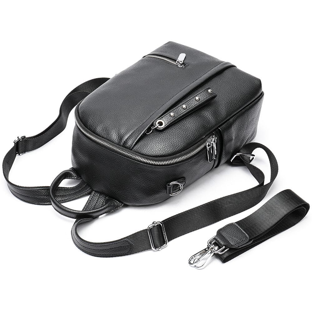 High Quality Women Vintage Full Grain Cowhide Leather Office Laptop College Backpack Article: BPKW-FL011 - Image 4