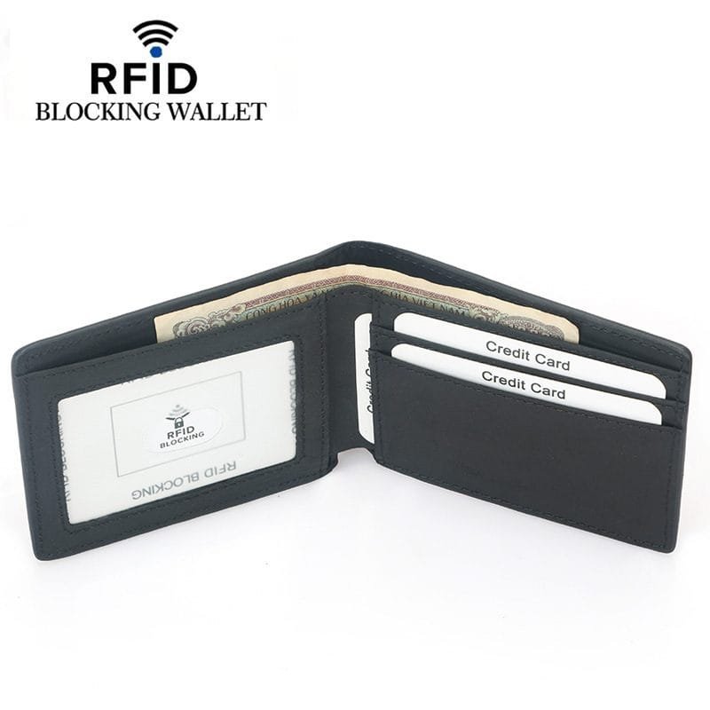Full Grain Cowhide Leather Man Real Leather Wallet Article: WLT-ML001 - Image 3