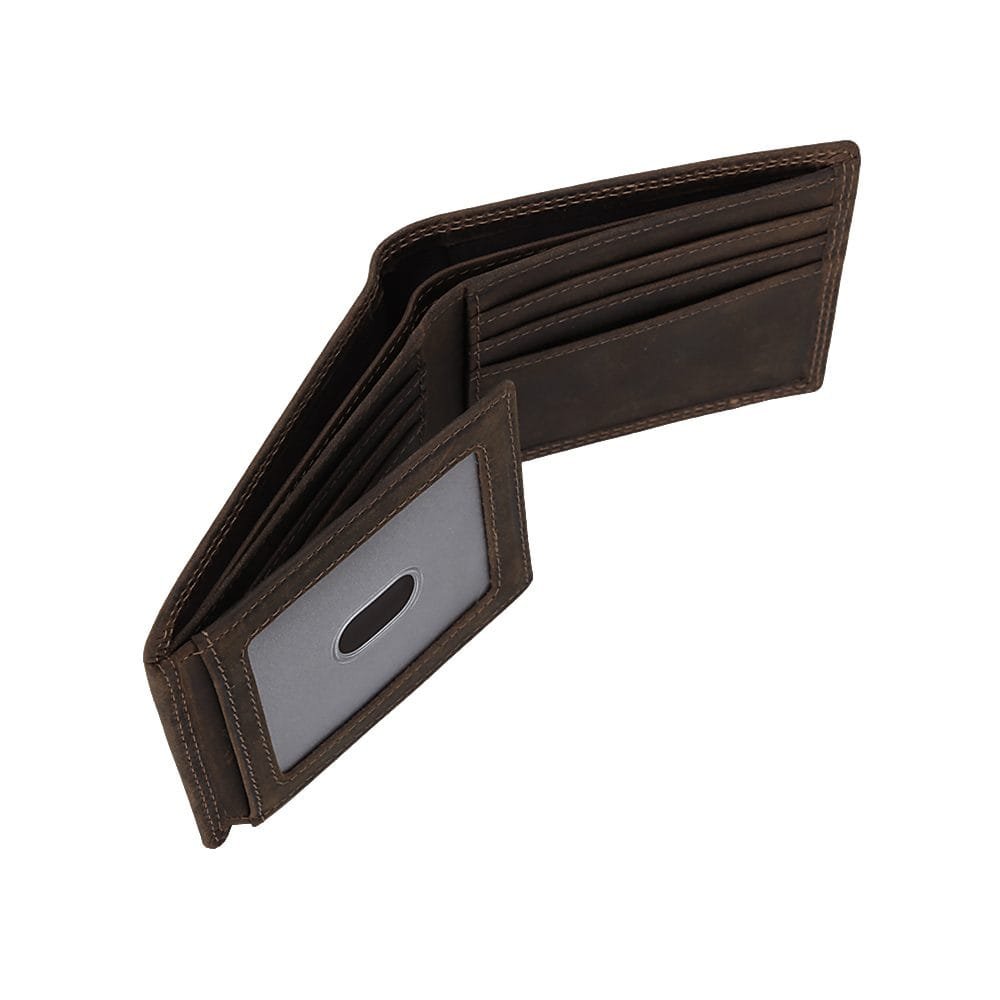 Full Grain Cowhide Leather Man Real Leather Wallet Article: WLT-ML007 - Image 4