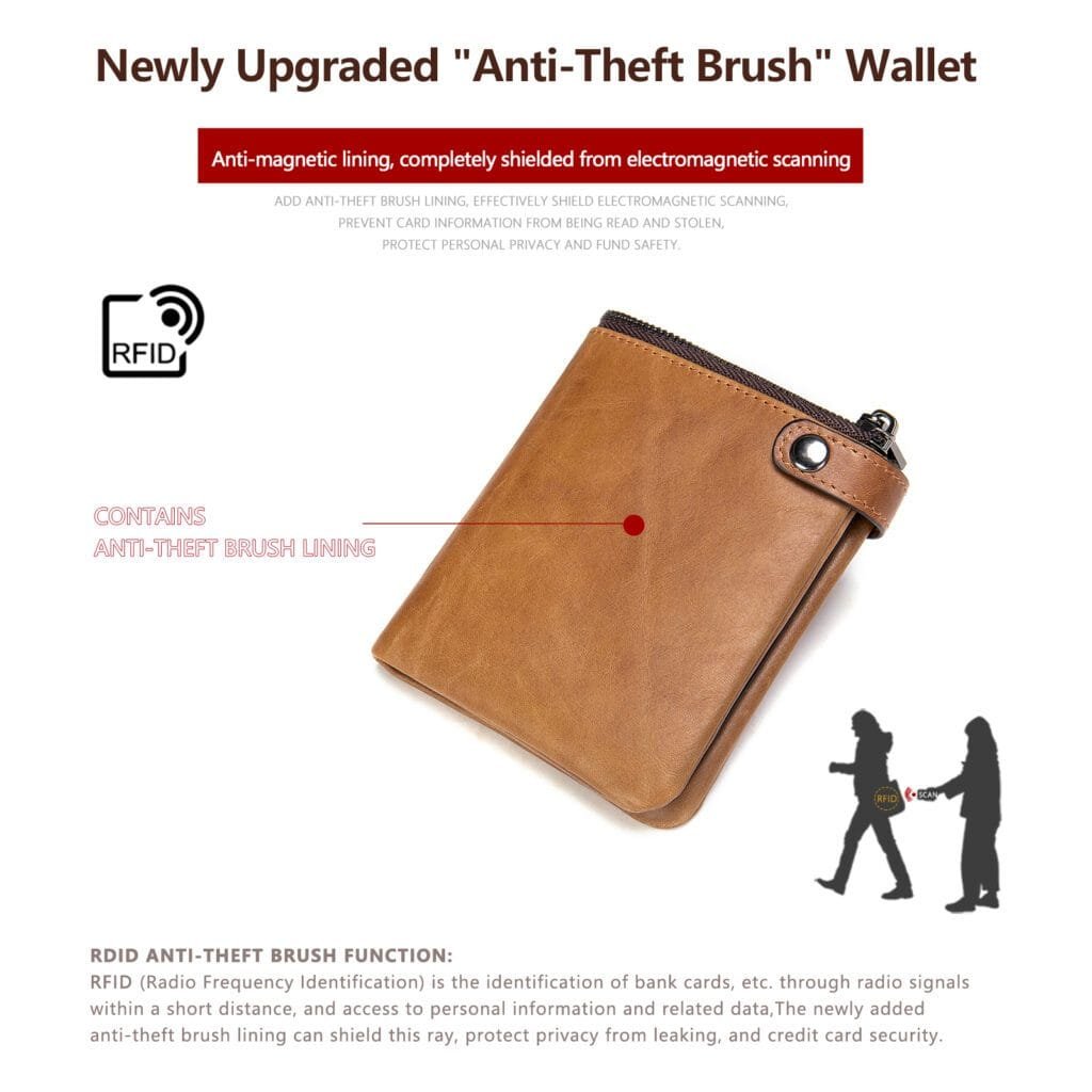 Full Grain Cowhide Leather Man Real Leather Wallet Article: WLT-ML014 - Image 4