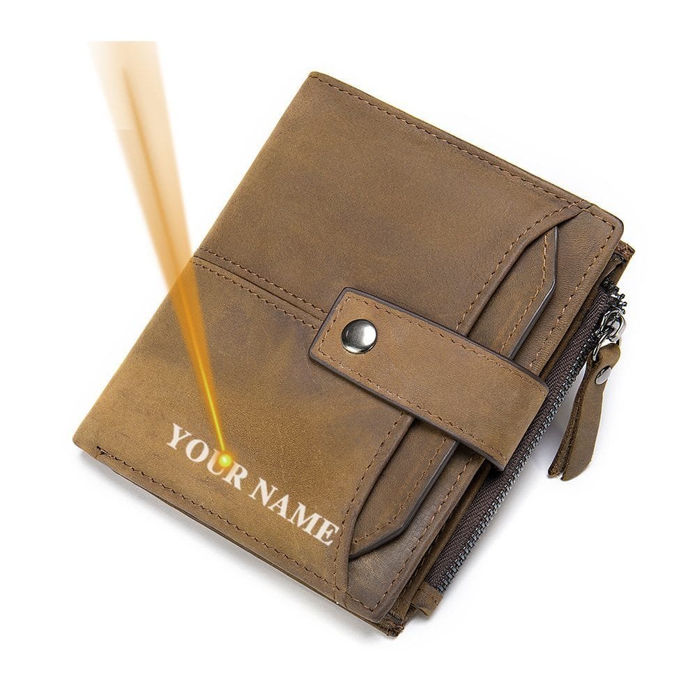 Full Grain Cowhide Leather Man Real Leather Wallet Article: WLT-ML021 - Image 4