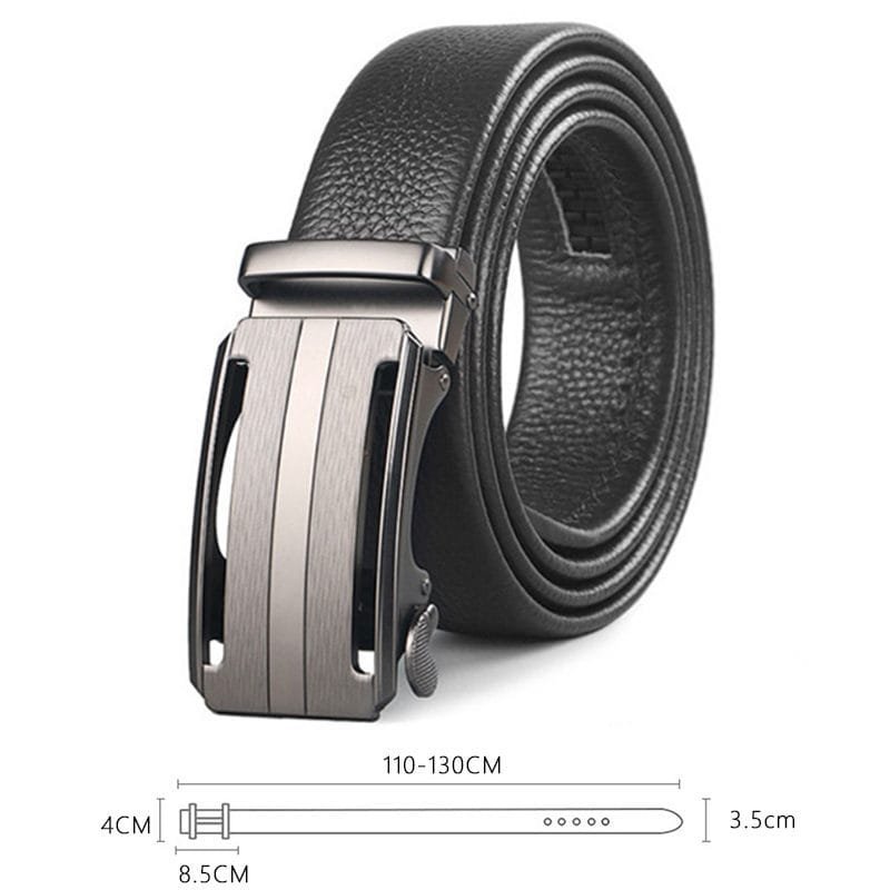 Full Grain Cowhide Leather Man Real Leather Belt Article: BT-ML013 - Image 3