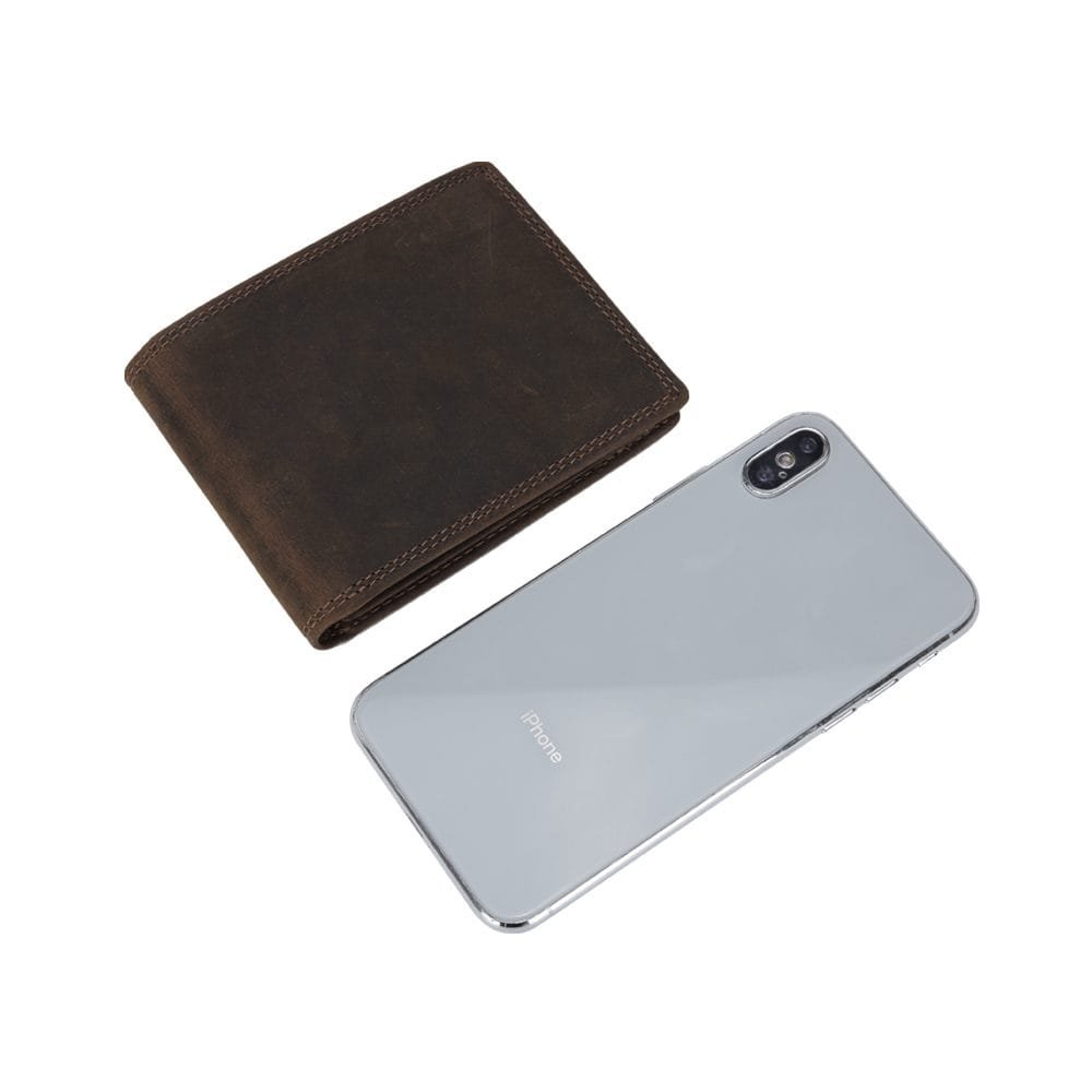 Full Grain Cowhide Leather Man Real Leather Wallet Article: WLT-ML007 - Image 3