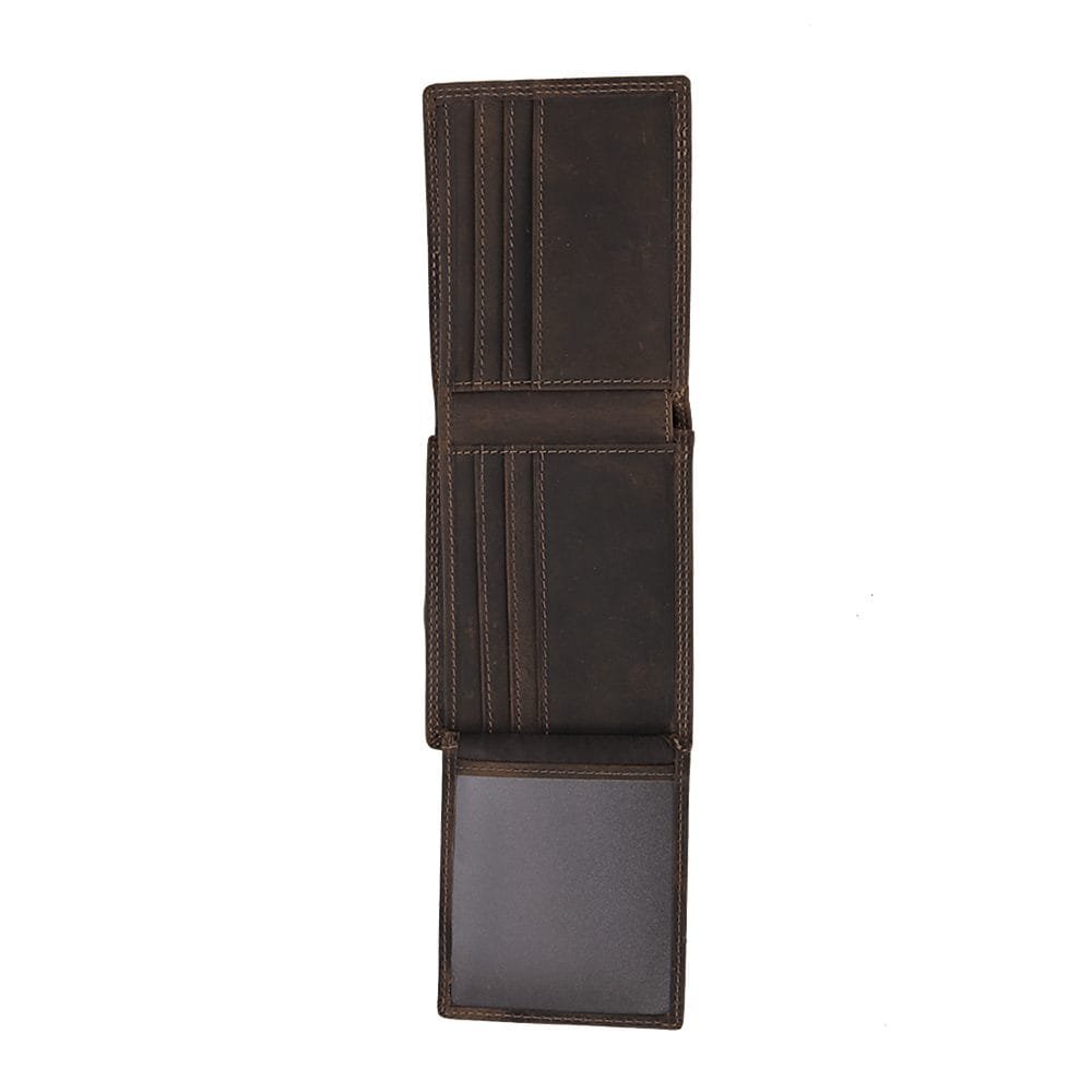 Full Grain Cowhide Leather Man Real Leather Wallet Article: WLT-ML010 - Image 6
