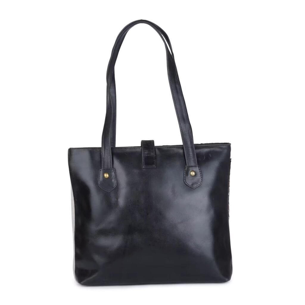 Tote Bag for Women Large Shoulder Handbag Work Full Grain Cowhide Leather Article: HT-FL019 - Image 5