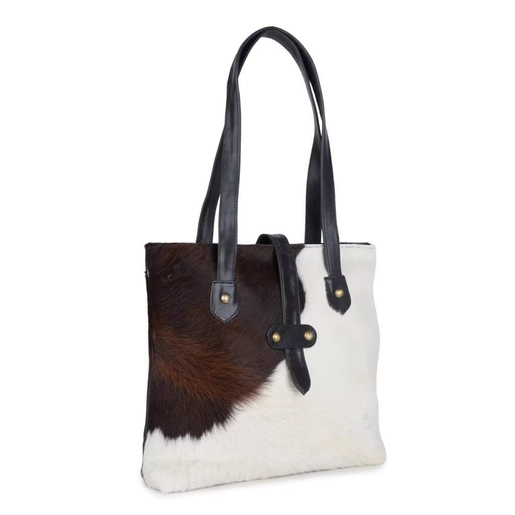 Tote Bag for Women Large Shoulder Handbag Work Full Grain Cowhide Leather Article: HT-FL019 - Image 4