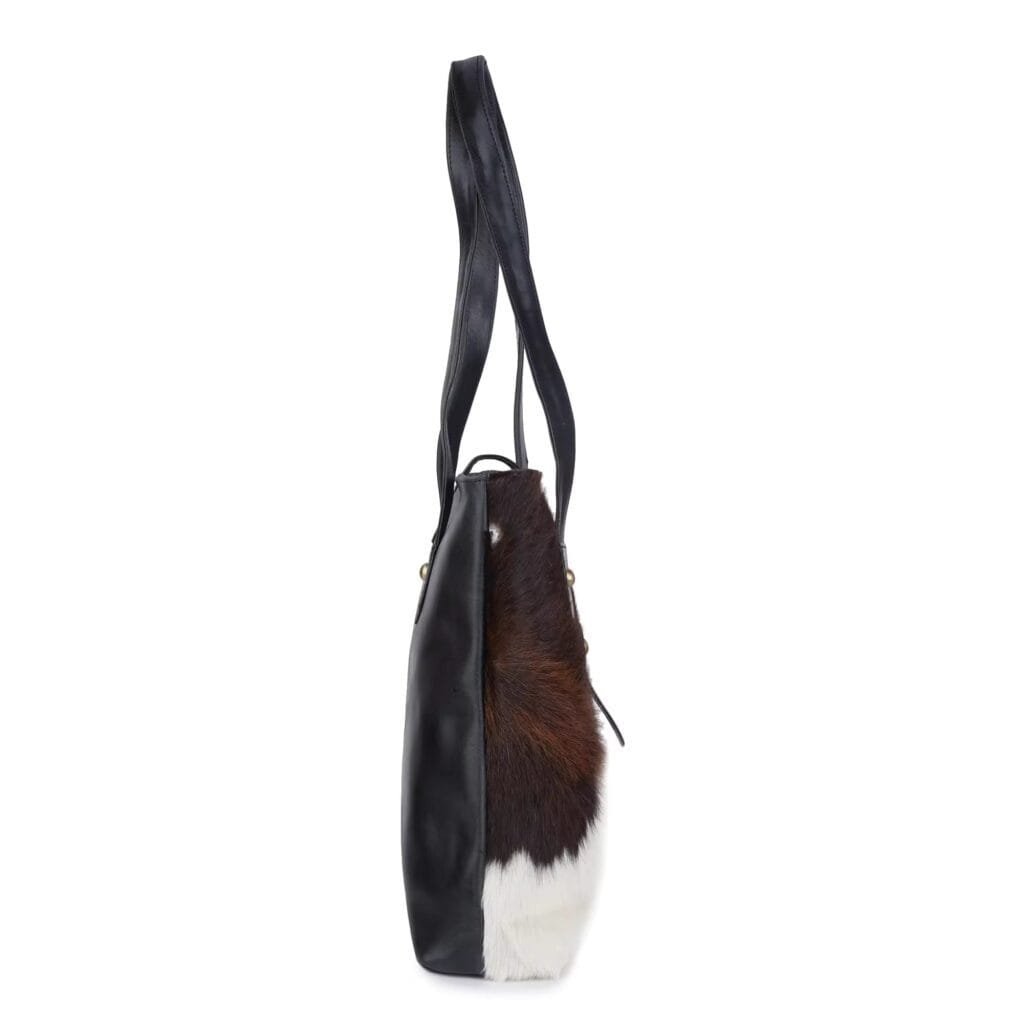 Tote Bag for Women Large Shoulder Handbag Work Full Grain Cowhide Leather Article: HT-FL019 - Image 3