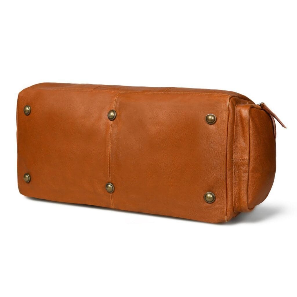 Cowhide Full Grain Leather Duffle Bag for Men - Image 5